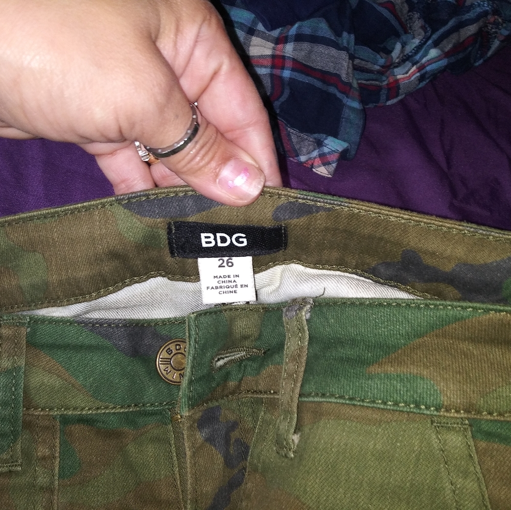 Camo jeans